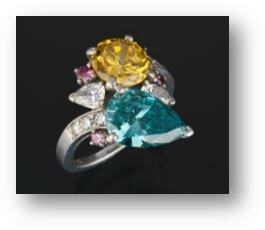 GIA Museum Exhibit Ring