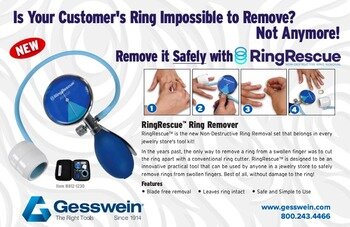 RingRescue Ring Remover saves rings, reduces liability for jewelers RingRescue Ring Remover saves rings, reduces liability for jewelers